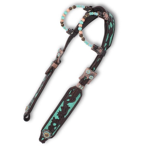 Zweiohr westerntrense türkis - westerntrense,