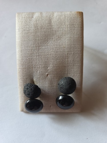 Zwei paar ohrstecker mit - zwei,