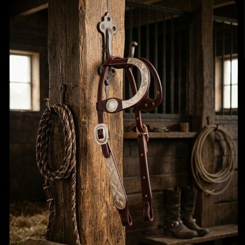 Western show trense - trense, einohr