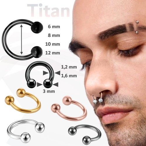 Piercing septum augenbraue ohr - piercing,